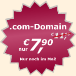 COM-Domains f�r nur �7,90 pro Jahr